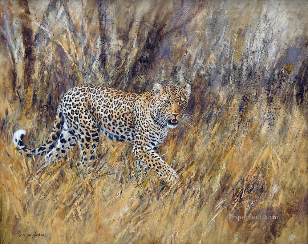 leopard 18 Oil Paintings